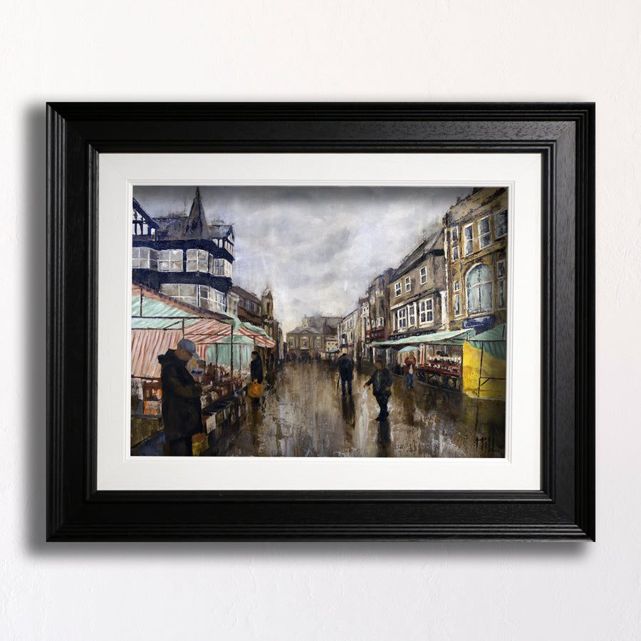 Market Day, Pontefract - CanvasPrint