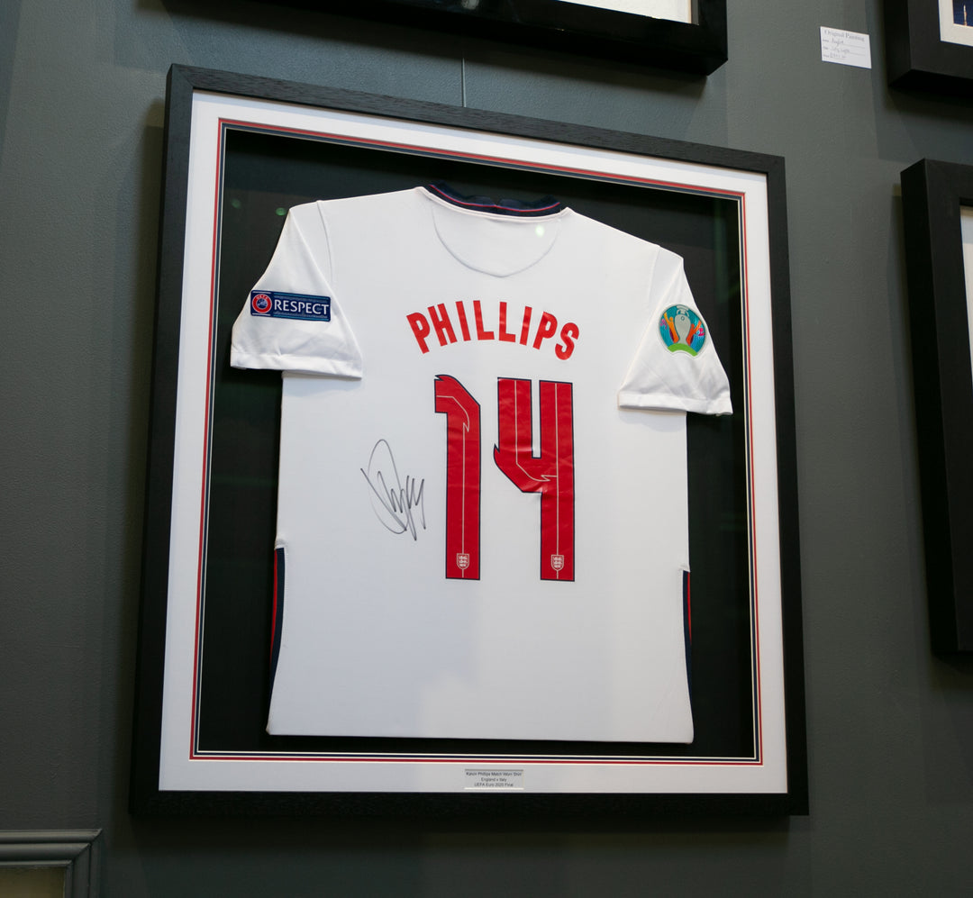 Kalvin Phillips - Framed shirt example