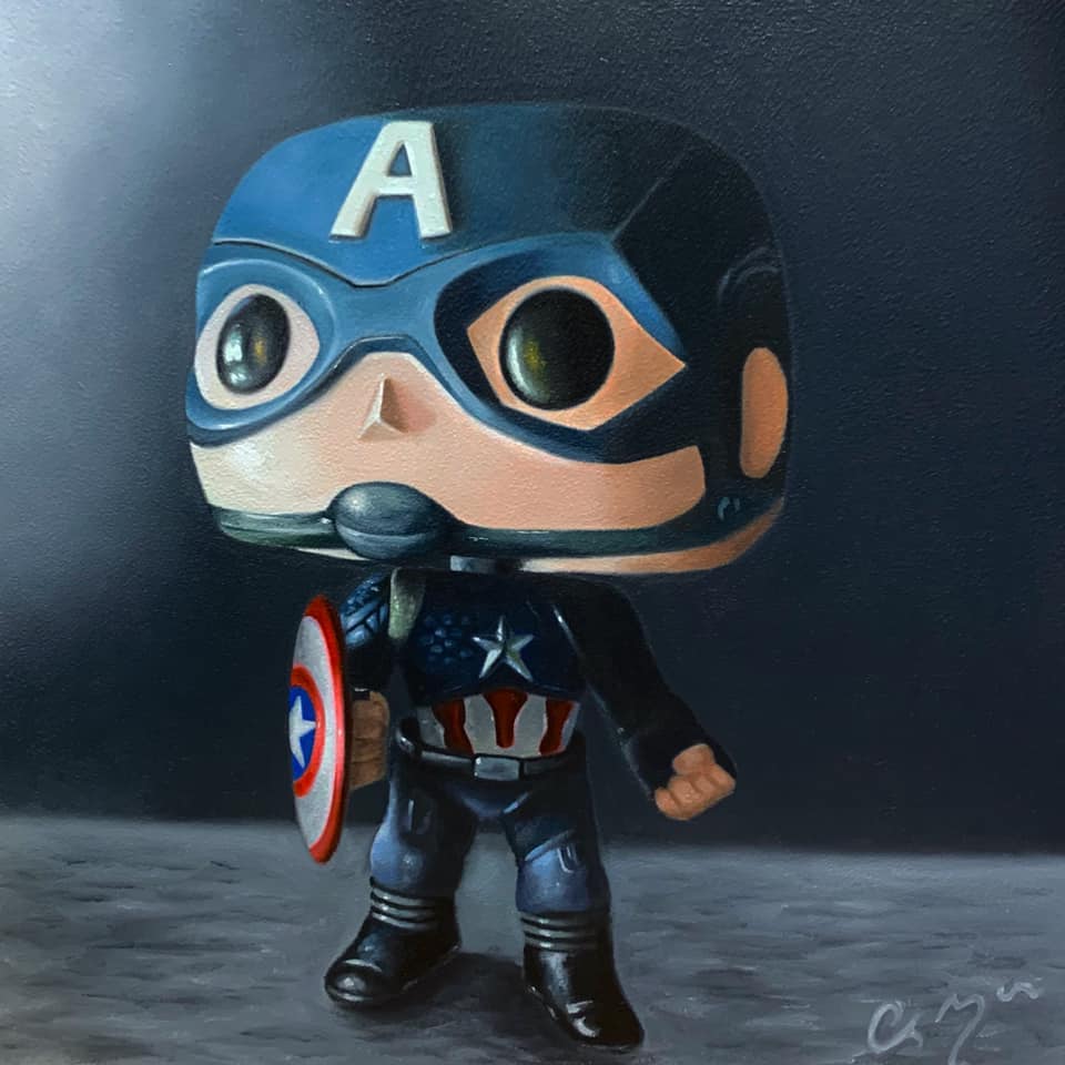 Captain America Bobblehead