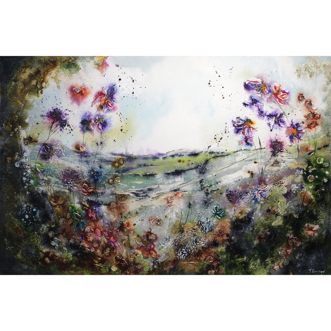 Between the Hedgerows - Original Painting