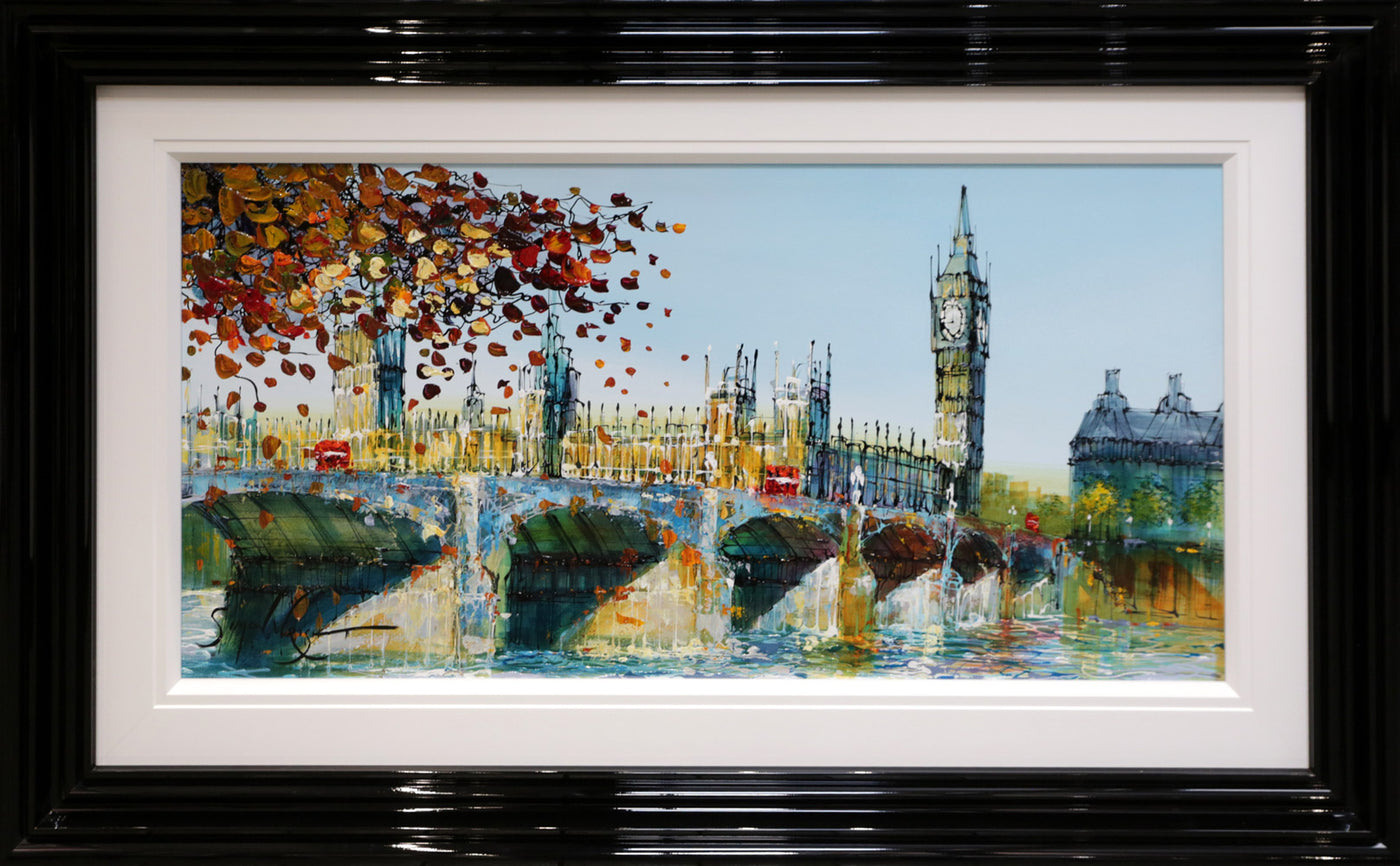 SOLD - Autumn Over Westminster Bridge - Original Painting