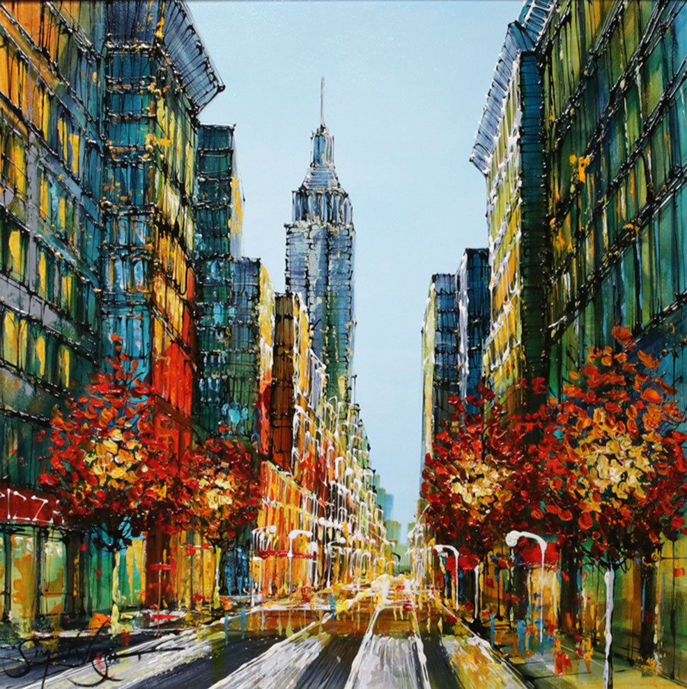 Autumn in the Big Apple - Original Painting