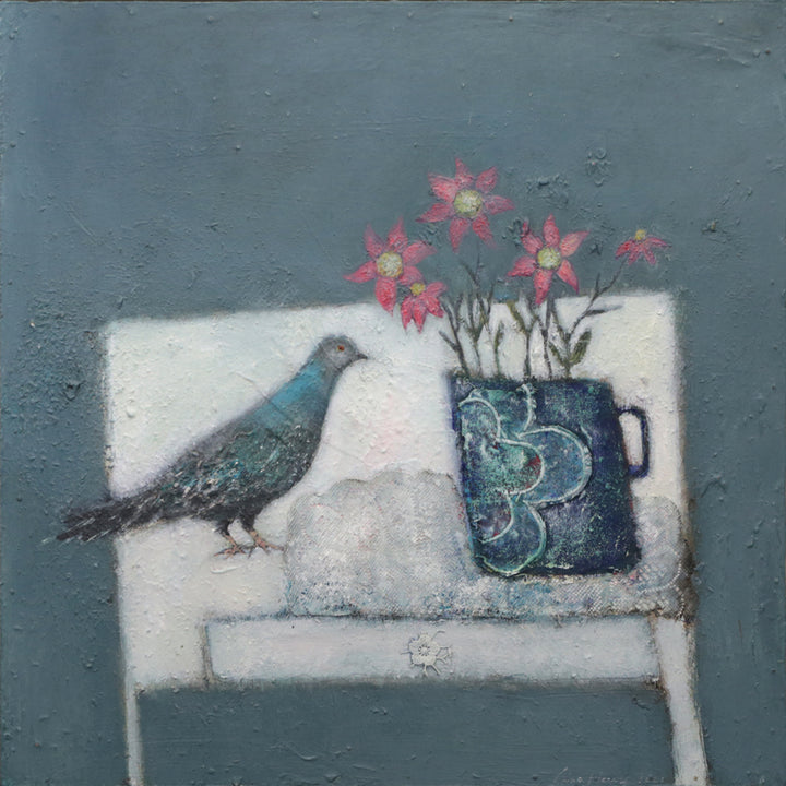 City Dove & Star Flowers - Original