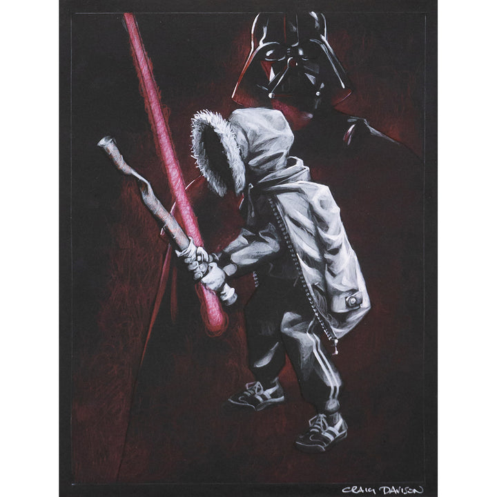 'Go Dark' - Limited Edition Sketch