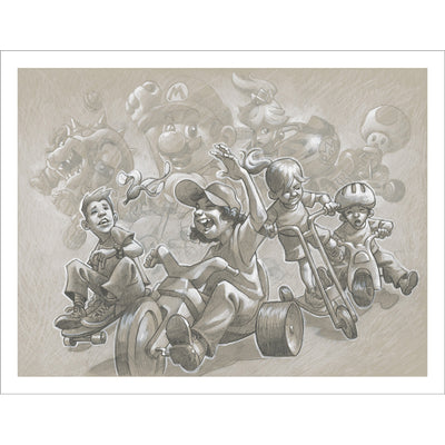 'Let's A Go!' - Limited Edition Sketch