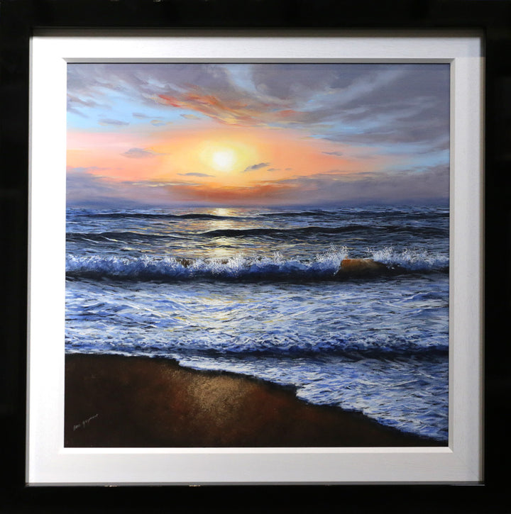 SOLD - Ocean Sunrise - Original Oil Painting