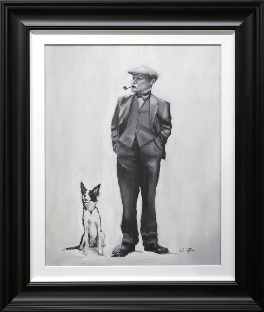 One Man and His Dog - Original Painting