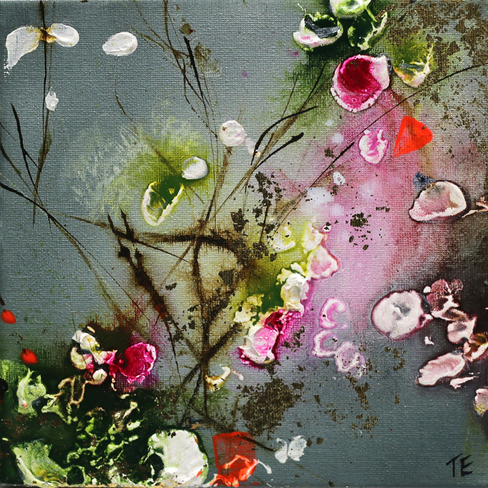 Petal Cascade - Original Painting