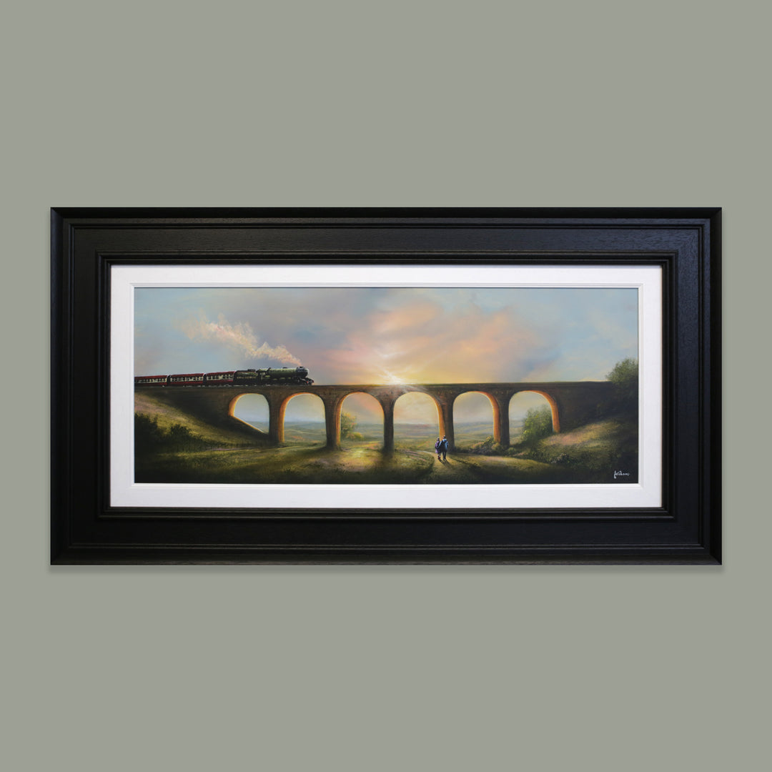 'Steam Over the Arches' - Original Painting