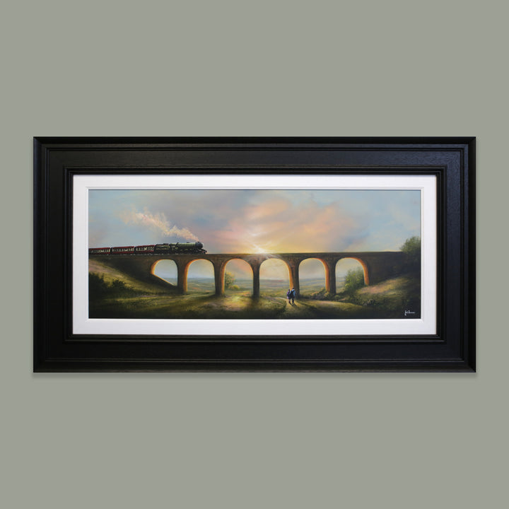 'Steam Over the Arches' - Original Painting