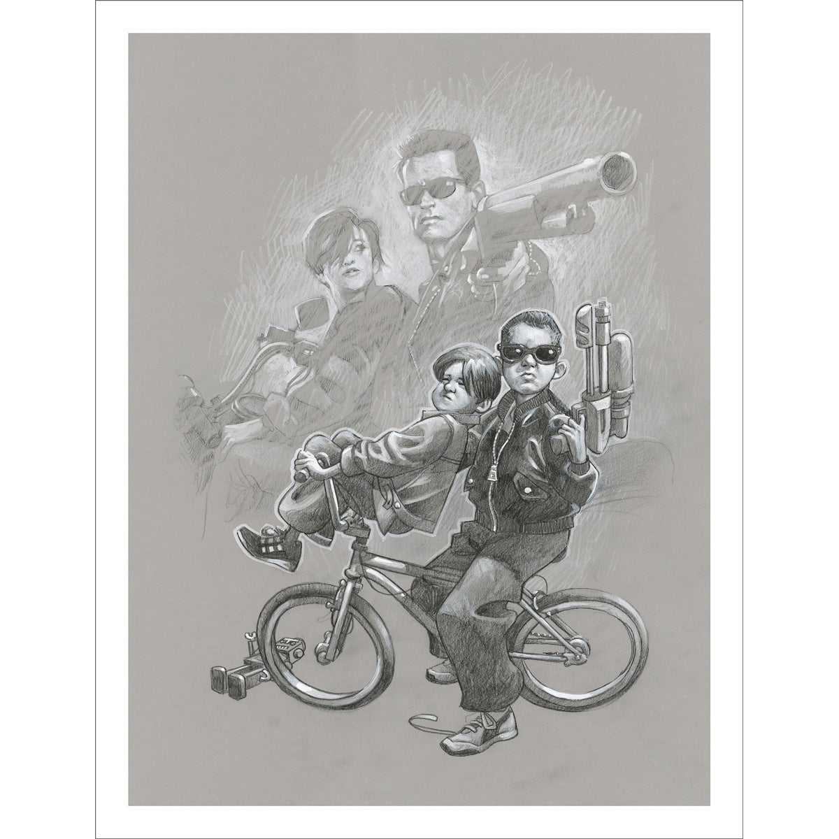 'Terminator Too' - Limited Edition Sketch