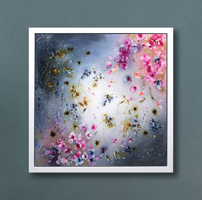 SOLD - The Crystal Flowers Fall- Original Painting