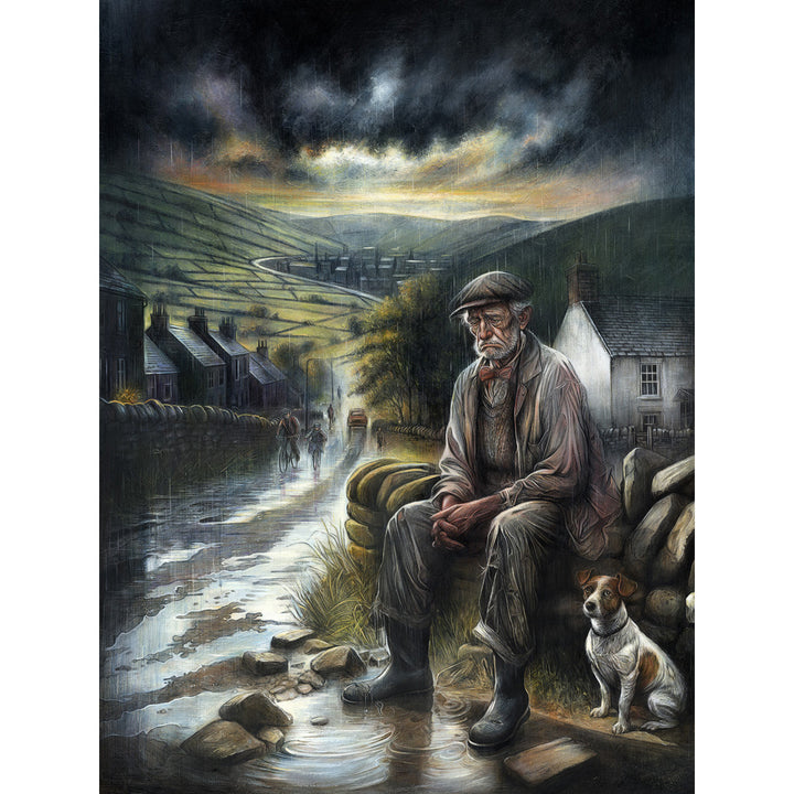The long and winding road - Limited Edition on Canvas