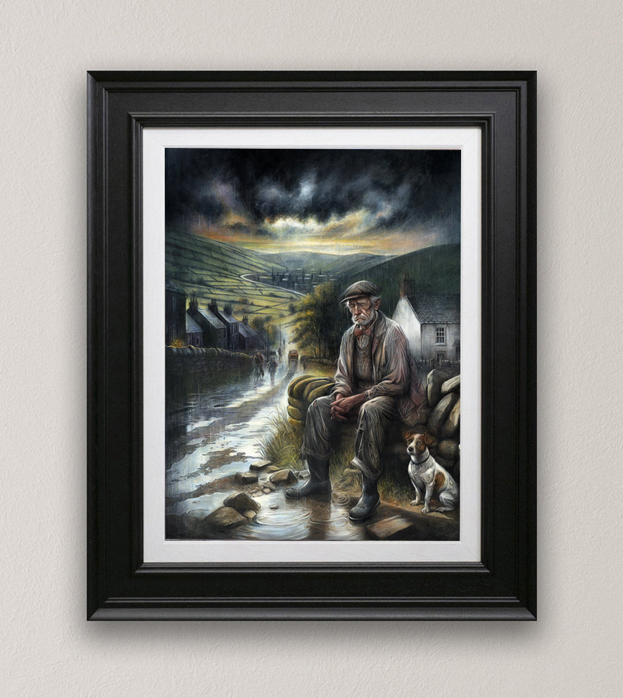 The long and winding road - Limited Edition on Canvas