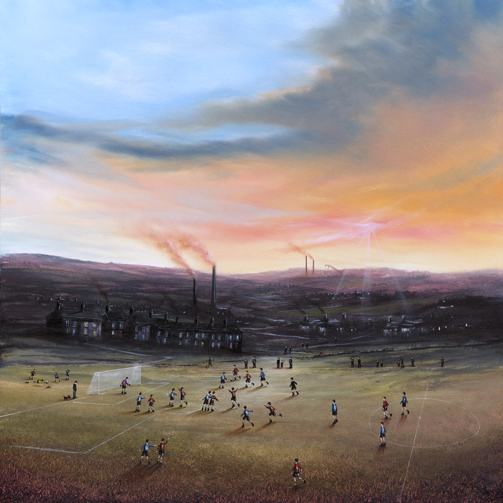 'Battle for the bragging rights' - Limited Edition Print