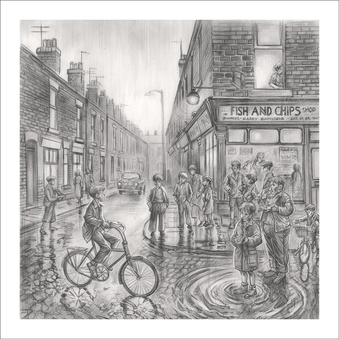 Down Our Chippy - Limited Edition on Paper