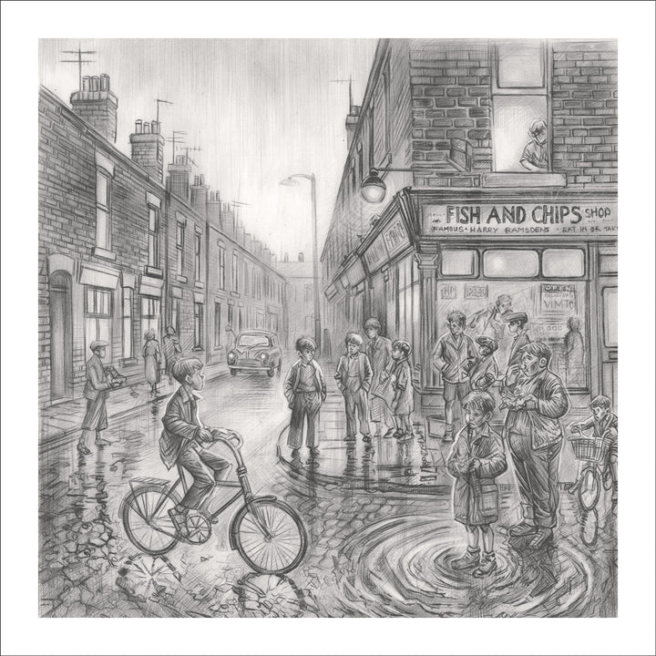 Down Our Chippy - Limited Edition on Paper
