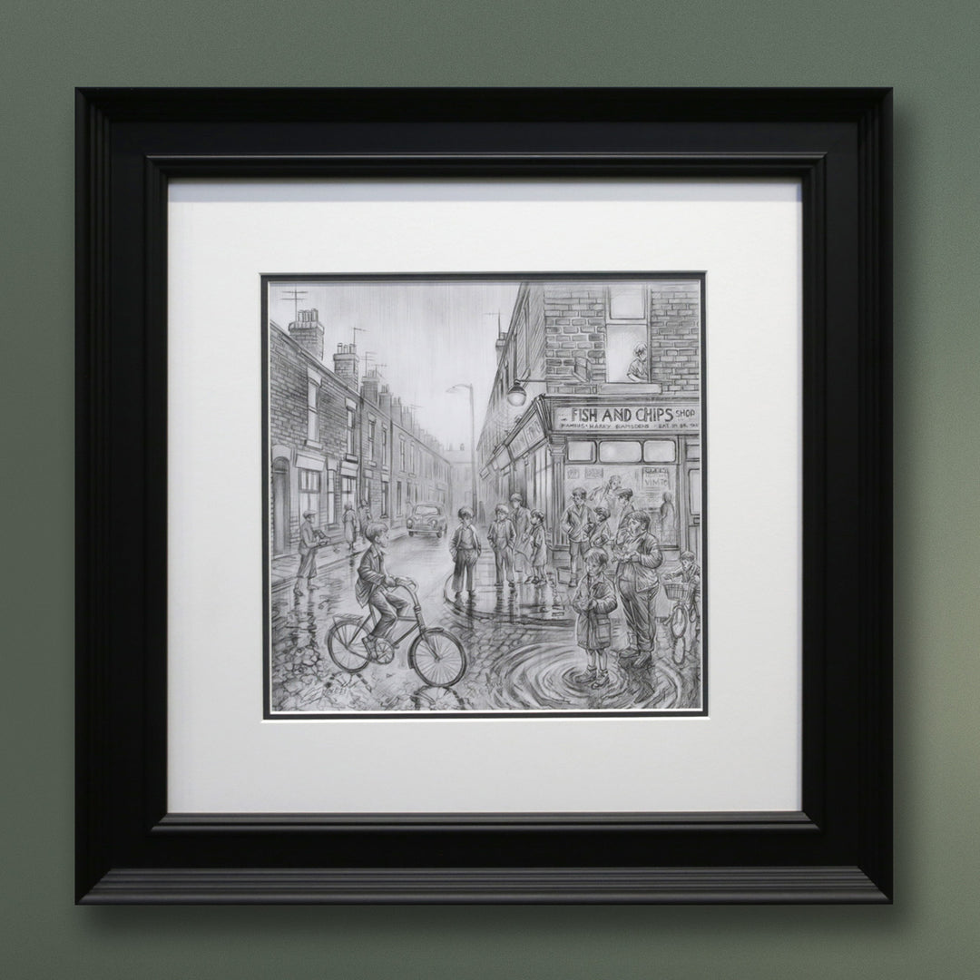 Down Our Chippy - Limited Edition on Paper