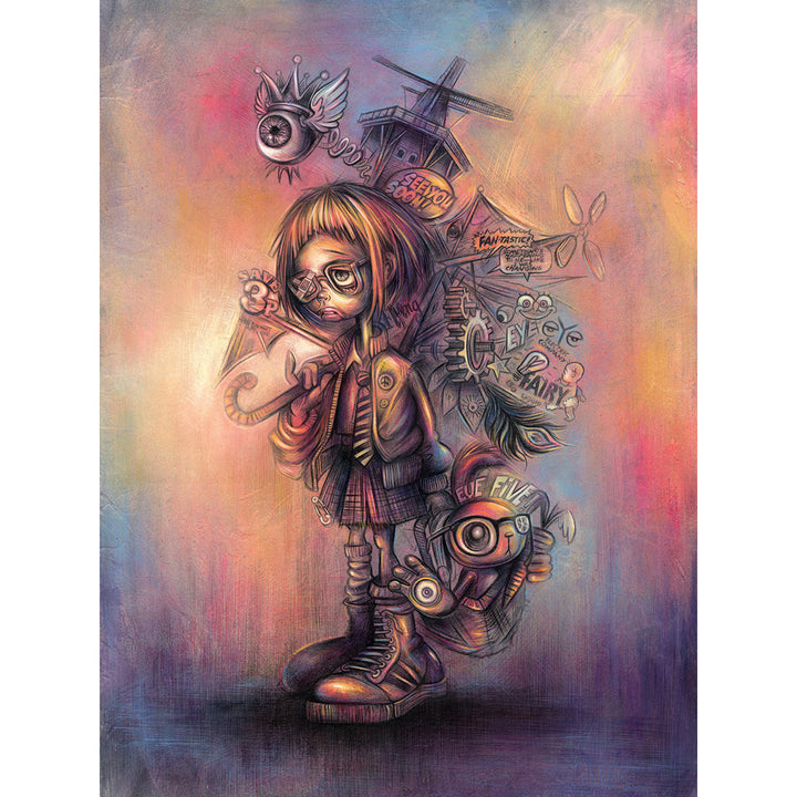 Eye Flyer - Limited Edition on Canvas