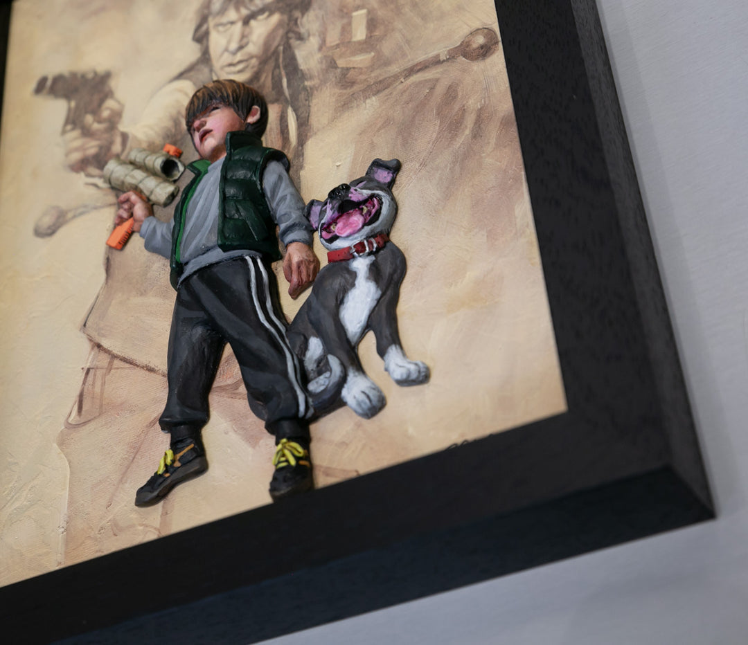 'Going Solo' - Hand Painted Limited Edition Sculpture