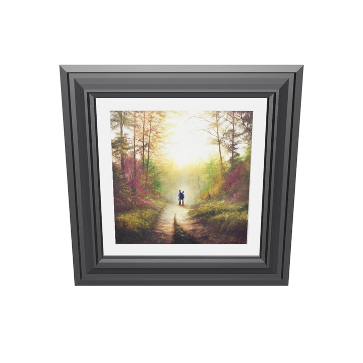 'Cosy hearts and falling leaves' - Limited Edition Print