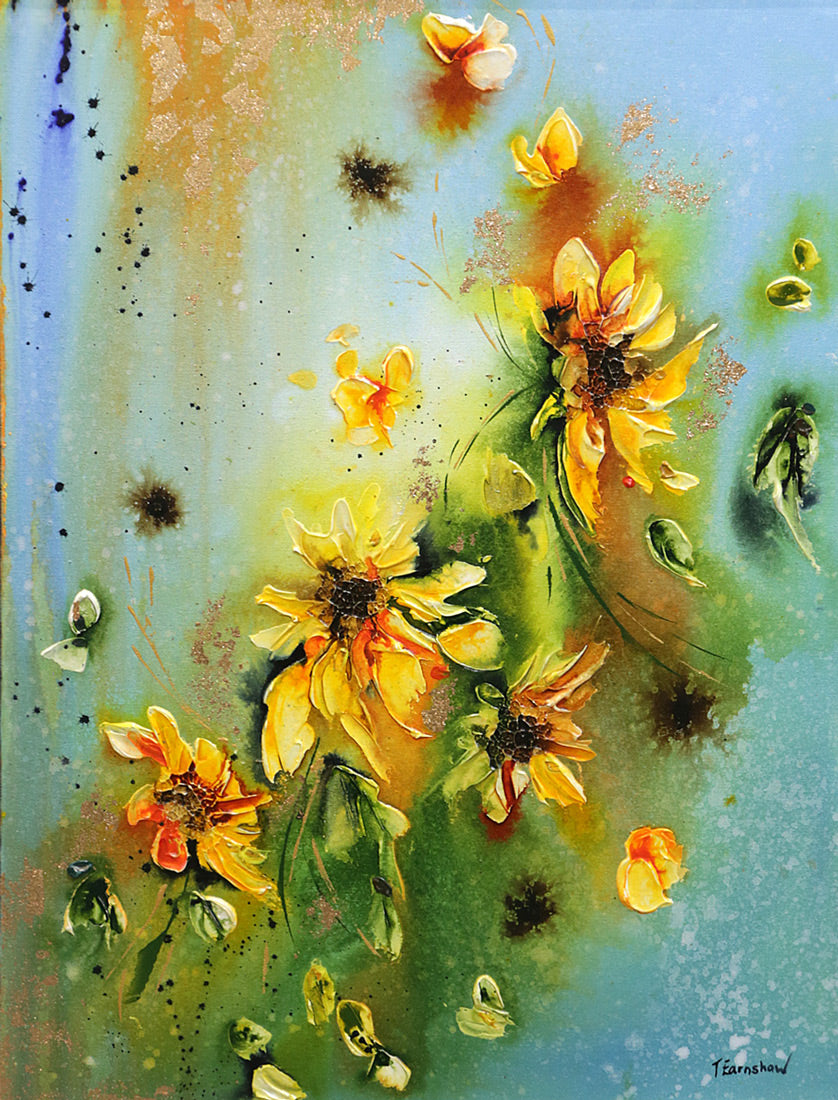 SOLD - Sunflower Light - Original Painting
