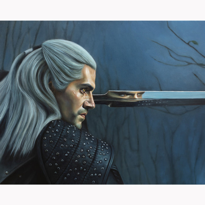 'The Witcher' Limited edition on canvas