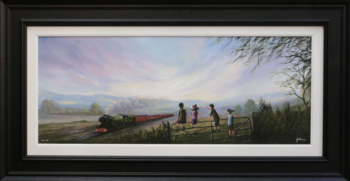 All Tracks Lead To New Adventures - Limited Edition Print