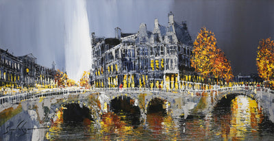 SOLD - Amsterdam Reflections - Original Painting