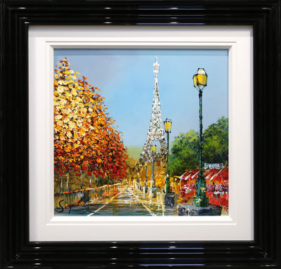 SOLD - Autumn by the Seine - Original Painting