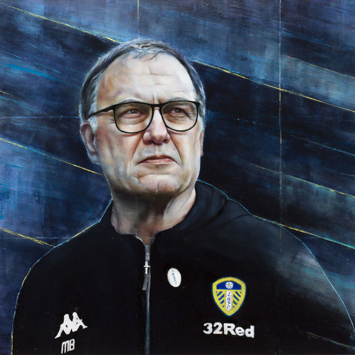 Bielsa - Limited Edition Canvas - Leeds United Art