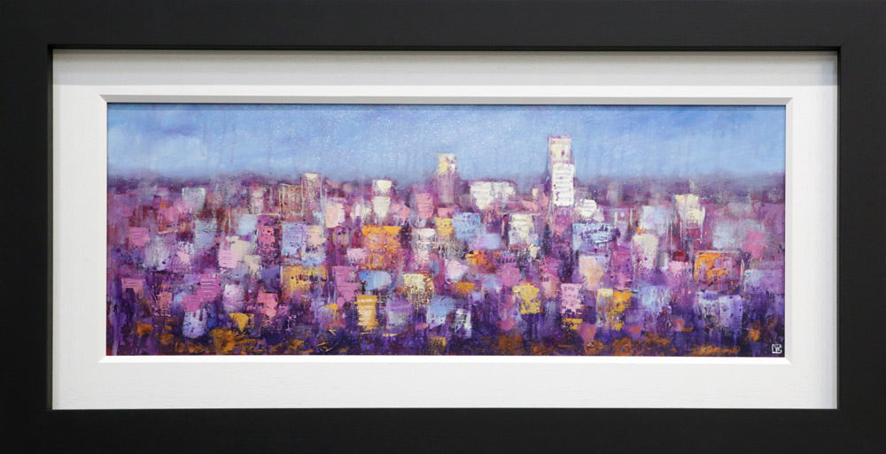 Leeds Skyline - Original Oil Painting