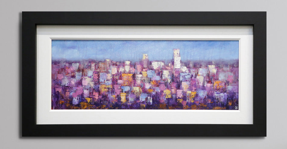 Leeds Skyline - Original Oil Painting