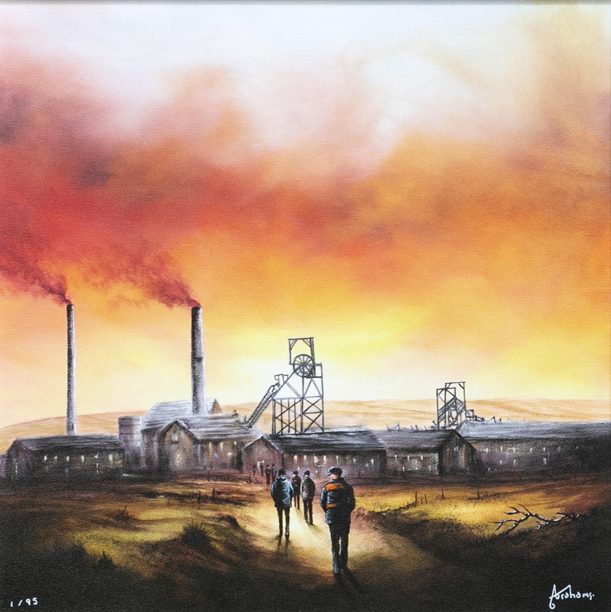Prince Of Wales Collieries - Limited Edition Print