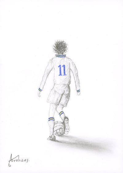 'It's more than a shirt' - Original Sketch - Leeds United Art