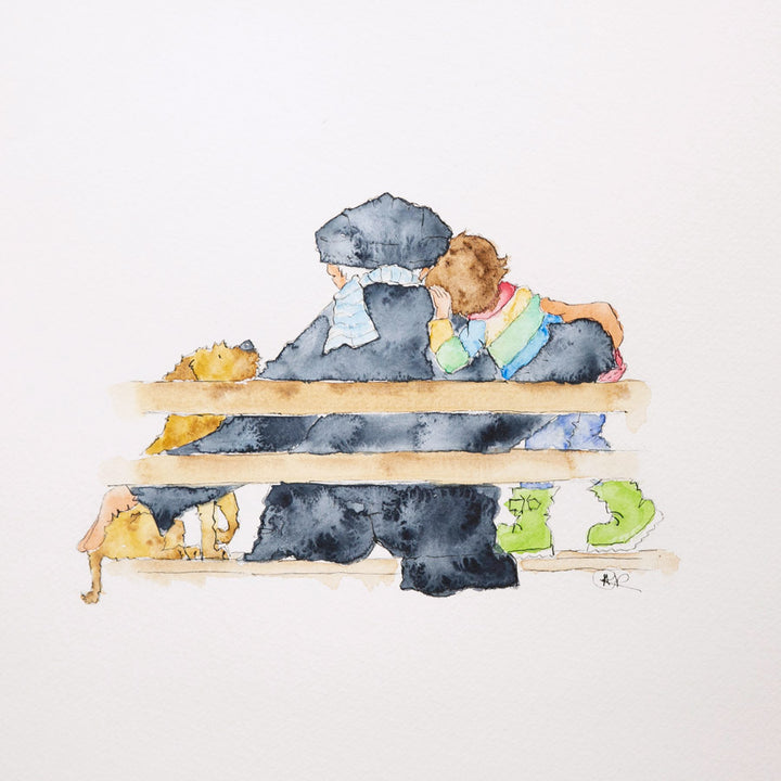 'Together' - Original Watercolour