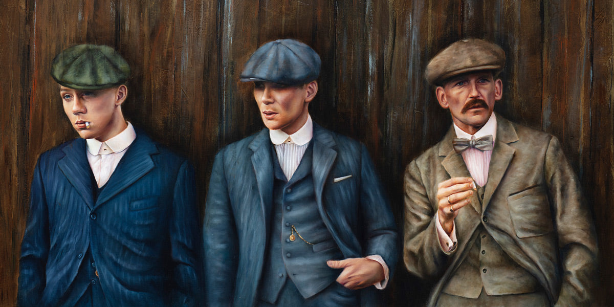 'The Shelby Brothers' Limited Edition on Canvas – Pomfret Gallery