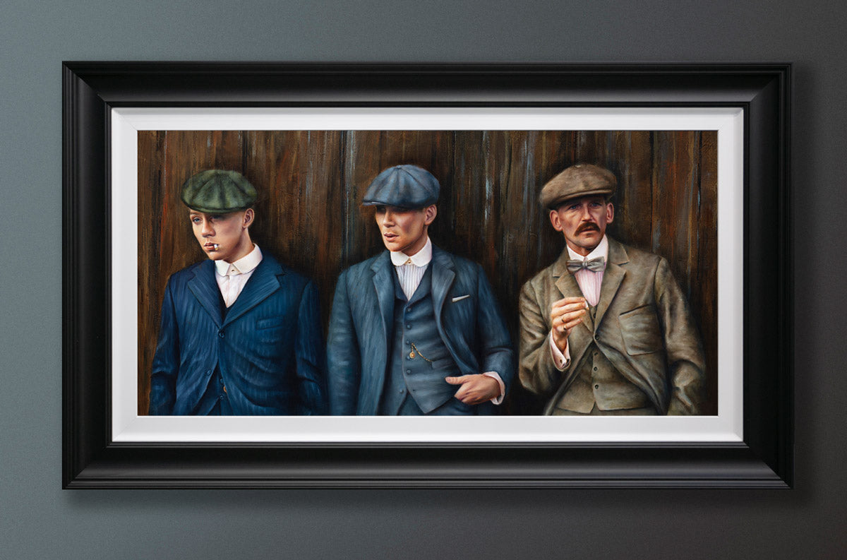 'The Shelby Brothers' Limited Edition on Canvas