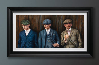 'The Shelby Brothers' Limited Edition on Canvas
